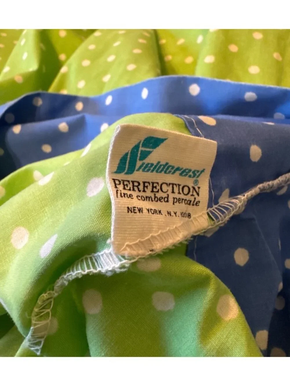 Vintage King Pillowcases XL Set of 2 - Fieldcrest
